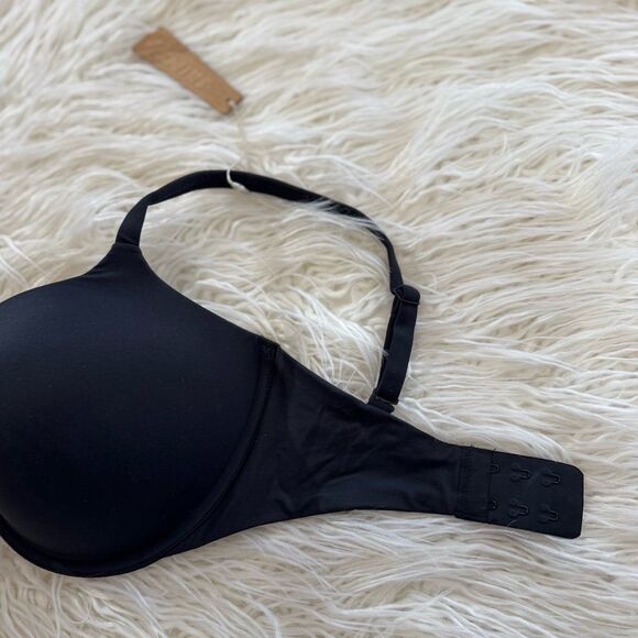 Skims Fits Everybody Push-Up Bra Onyx Size 32DDD - Picture 5 of 8